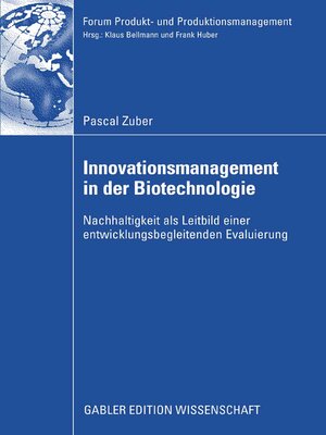 cover image of Innovationsmanagement in der Biotechnologie